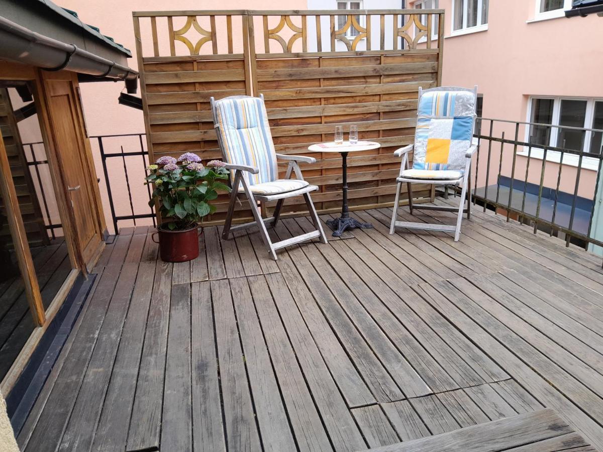מריהצל Ferienwohnung Schuhhaus Ganster מראה חיצוני תמונה